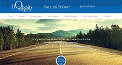 Desktop Screenshot of liobesitysurgery.com